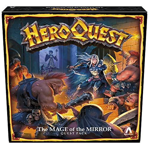 Hasbro Heroquest The Mage of The Mirror Quest Pack, Roleplaying Game for Ages 14+, Requires HeroQuest Game System to Play