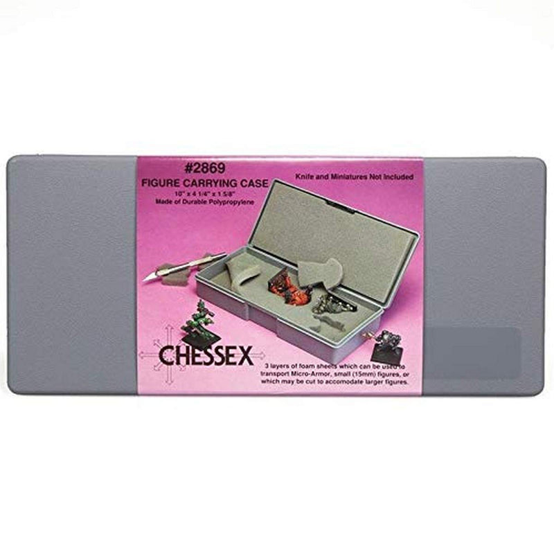 Chessex Manufacturing 2869 Figurestorage Box Uncut44; Small