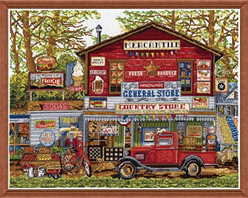 Design Works Crafts Open for Business Counted Cross Stitch Kit