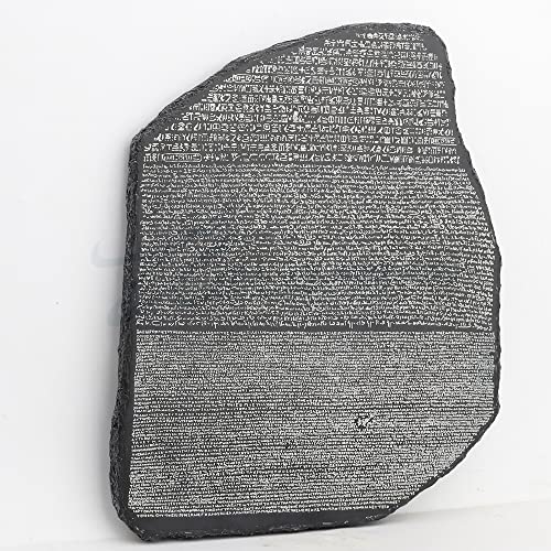 Unicorn Studio Veronese Design WU75482AA 10 5/8 Inch The Rosetta Stone Egyptian Resin Wall Plaque