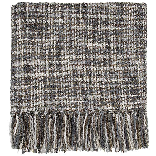 Bedford Cottage Hanover Charcoal Throw 45" x 70"