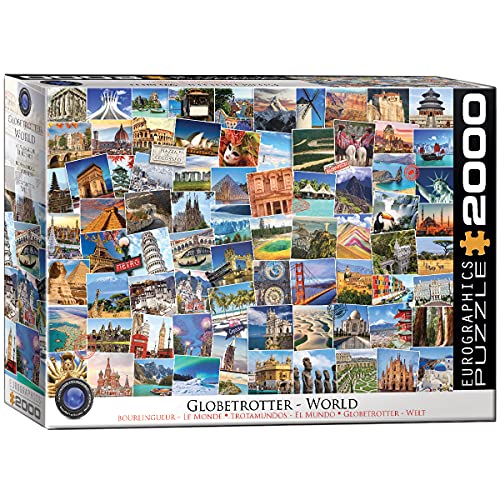 EuroGraphics World Globetrotter 2000-Piece Puzzle