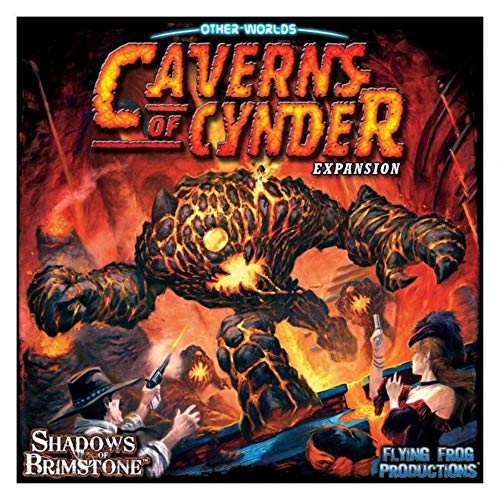 ACD Caverns Of Cynder Tile Game Shadows Of Brimstone Expansion Flying Frog Productions