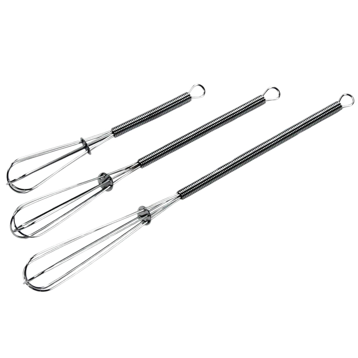 Chef Craft 9 Inch Mini Whisk Set, Classic Kitchen Tool, Set of 3