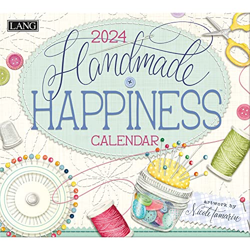 LANG Handmade Happiness 2024 Wall Calendar (24991002031)