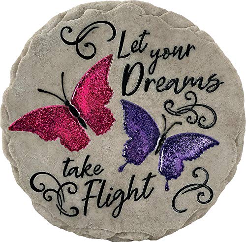 Spoontiques 13208 Let Your Dreams Take Flight Butterfly Stepping Stone