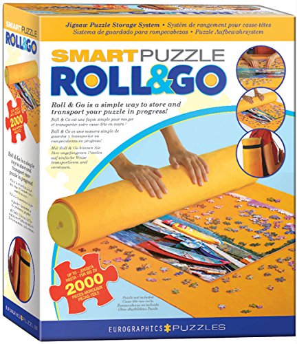 EuroGraphics Roll & Go Jigsaw Puzzle Mat (fits up to 2000 Pieces) (8955-0102) , Yellow