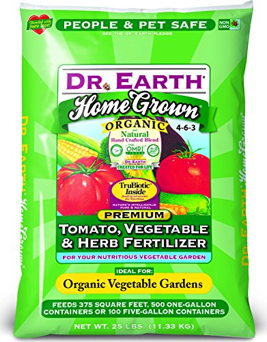 Dr. Earth 733 Organic 5 Fertilizer, Tomato Vegetable Herb, 25-Pound