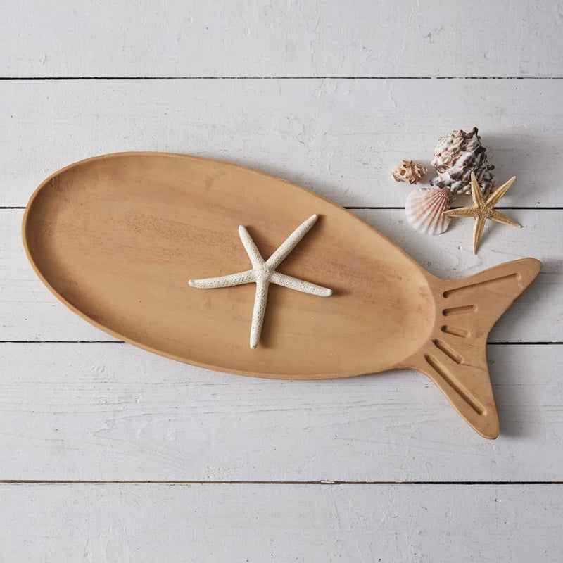 CTW Home Collection Nautical Fish Tray, 21-inch Width