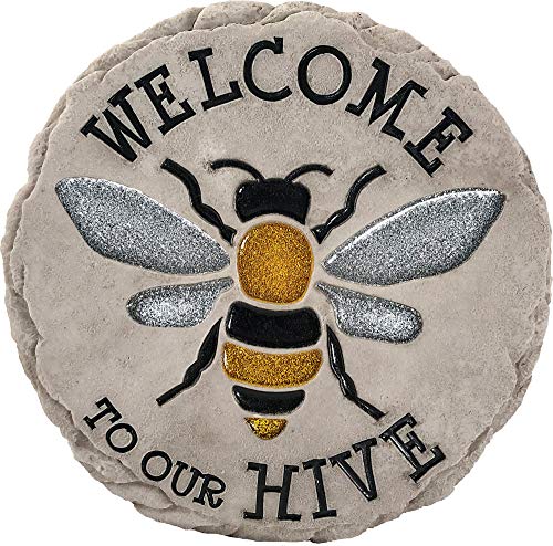 Spoontiques 13209 Welcome to Hive Stepping Stone, Multicolor