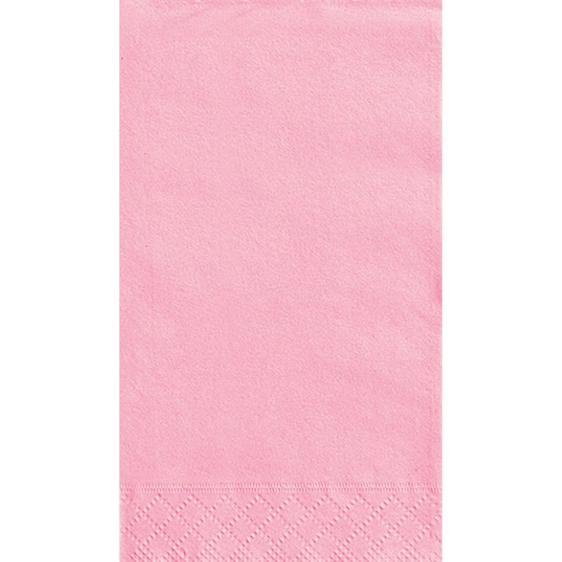 Light Pink Paper Guest Napkins, 20ct