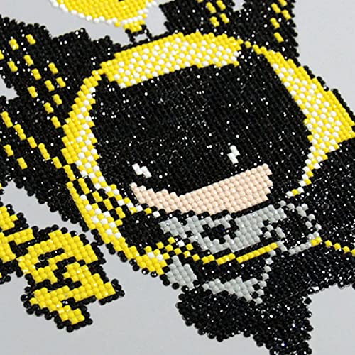 Camelot Crafts Batman Dots Box Diamond Painting Kit Round Drill Picture Art Craft Home Ready to Hang Wall Decor 11‚Äùx11‚Äùx1‚Äù