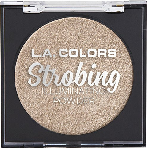 L.A. Girl COLORS Strobing Illuminating Powder, Champagne, 1 Ounce