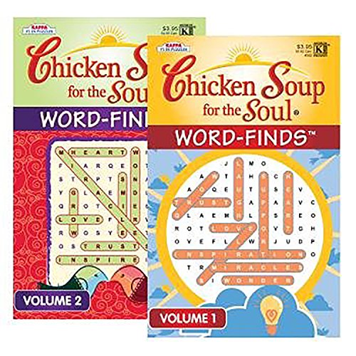 BAZIC Chicken Soup for the Soul Word-Finds 1 out of 2 assorted Books