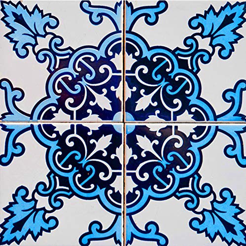 Mi Alma Backsplash Peel and Stick Tile Stickers 24 PC Set Authentic Tile Decals Bathroom & Kitchen Vinyl Wall Decals Easy to Apply Just Peel & Stick Home Decor (6x6 Inch, Kitchen Decals H41)