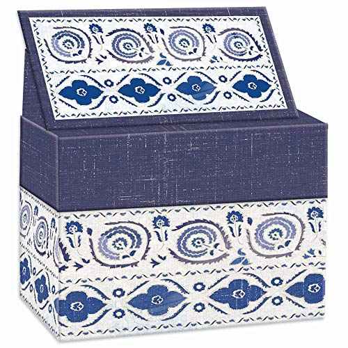 Lang Patina Vie Card Recipe Box, Small, MULTI