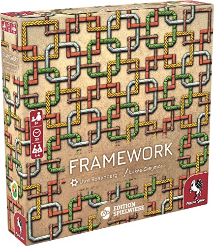Pegasus Spiele Store Framework - Board Game by Pegasus Spiele 1-4 Players ‚Äì Board Games for Family ‚Äì 30 Minutes of Gameplay ‚Äì Games for Family Game Night ‚Äì Kids and Adults Ages 8+ - English Version
