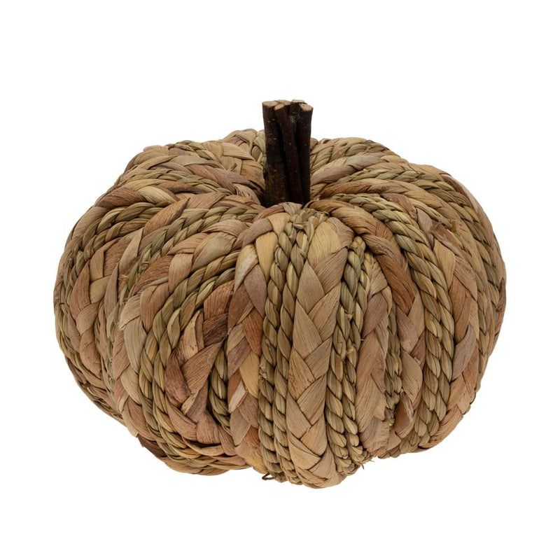 Boston International Pumpkin D√©cor Autumn & Fall Decorations, Small, Woven Wicker