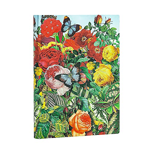 Paperblanks | Butterfly Garden | Nature Montages | Softcover Flexi | Midi | Lined | 176 Pg | 100 GSM