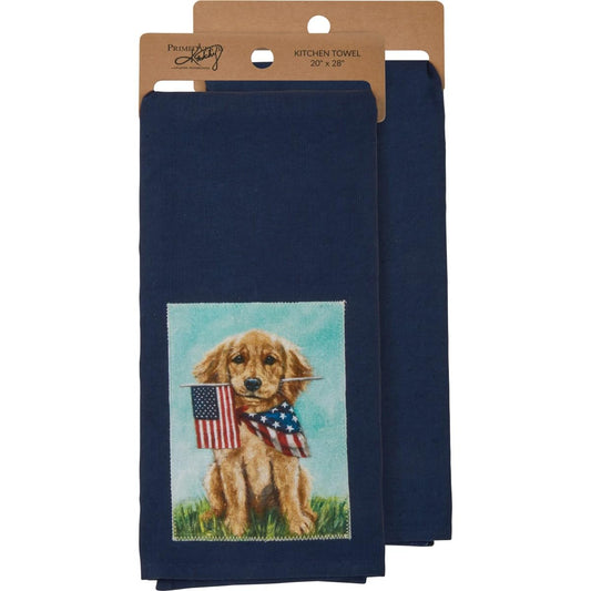 Primitives by Kathy Kitchen Towel - Golden