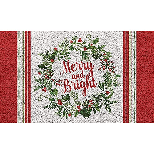 Lang Companies, Christmas Greens Coir Small Doormat