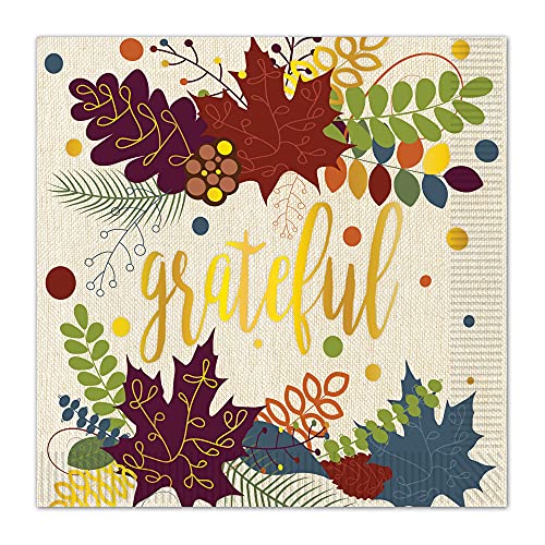 Beistle Friendsgiving Theme And Design Luncheon Napkins