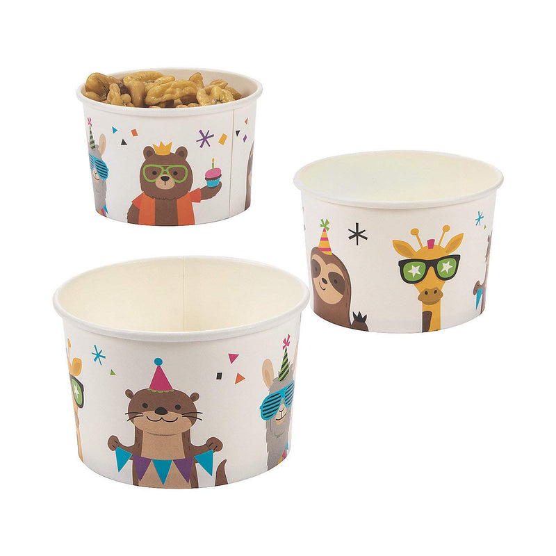 Fun Express PARTY ANIMAL SNACK CUP - Party Supplies - 25 Pieces
