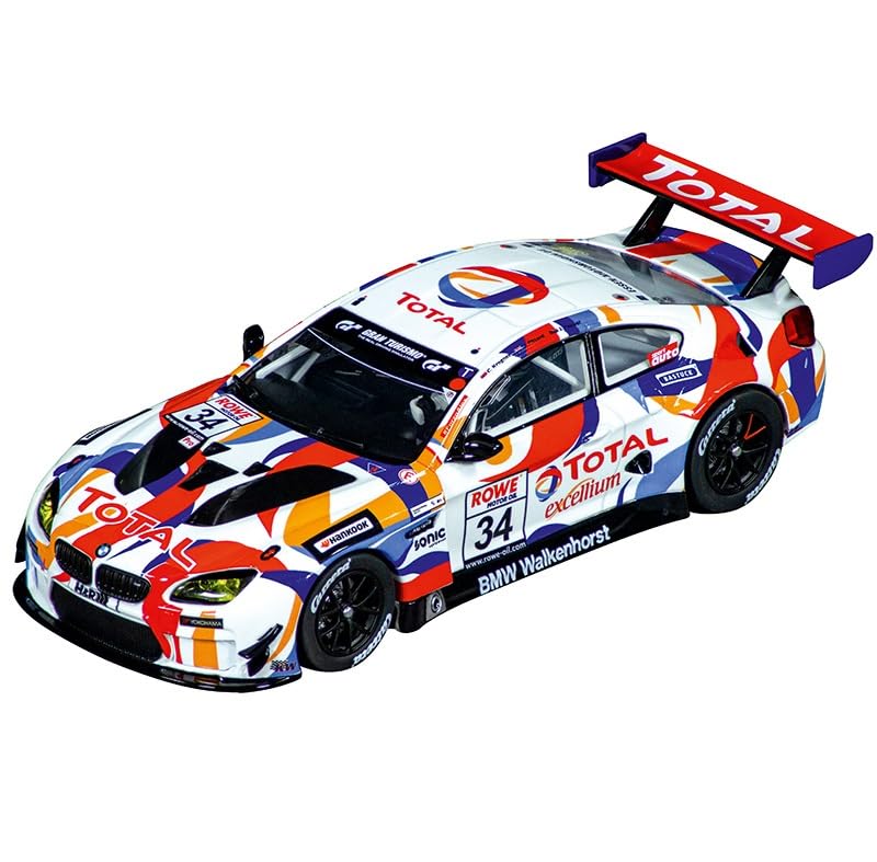 Carrera 31022 BMW M6 GT3 Walkenhorst Motor Sport No.34 1:32 Scale Digital Slot Car Racing Vehicle Digital Slot Car Race Tracks