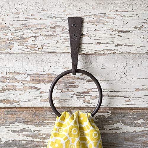 CTW Home Collection Iron Strap Towel Ring