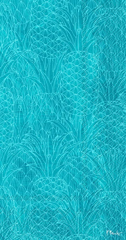 Boston International IHR 3-Ply Paper Napkins, 16-Count Guest Size, Pineapple Shake Repeat
