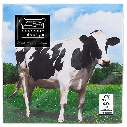 Esschert Design TP182 Cow Napkins