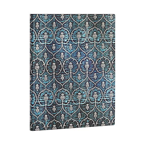 Paperblanks | Blue Velvet | Softcover Flexi | Ultra | Lined | 176 Pg | 100 GSM