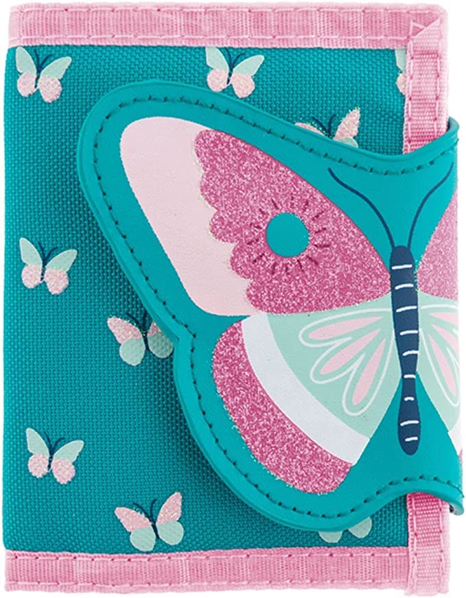 Stephen Joseph Kids Wallet, Butterfly Floral