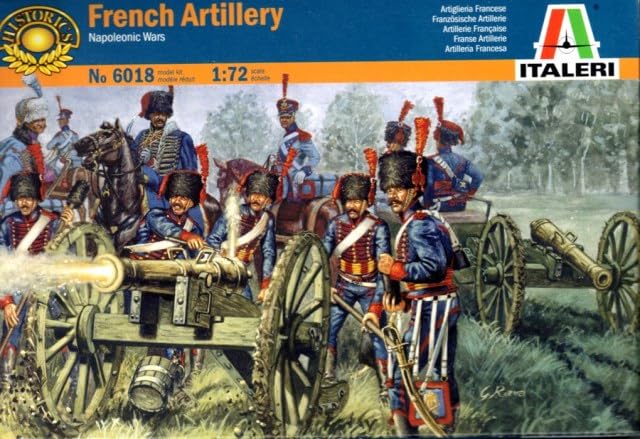 MRC The Hobby Company Italeri 510006018- 1:72-Scale French Guard Artillery