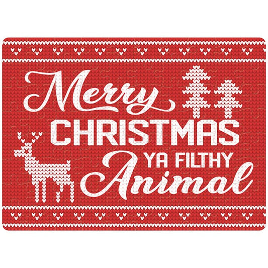 Carson Home Accents Ya Filthy Animal Gift Boxed Puzzle, 8-inch Length
