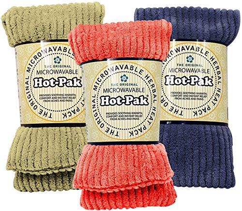 Intelex Original Microwavable Hot-Pak in Soft Cord Cover (Living Coral)