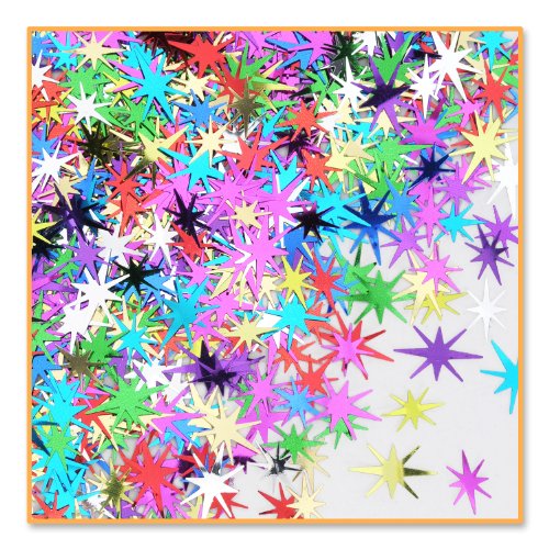 Beistle Starbursts Confetti New Year&