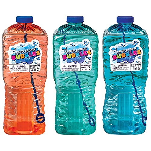 amscan 3902065 Super Duper Miracle Bubbles Refill , Party Favor , 80 oz, 1 ct.