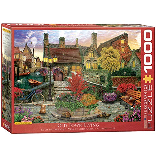 EuroGraphics Old Town Living by David McLean 1000-Piece Puzzle