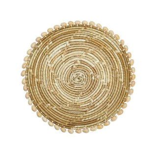 Two's Company 3548 Pandan and Seashells Set of 4 Placemats