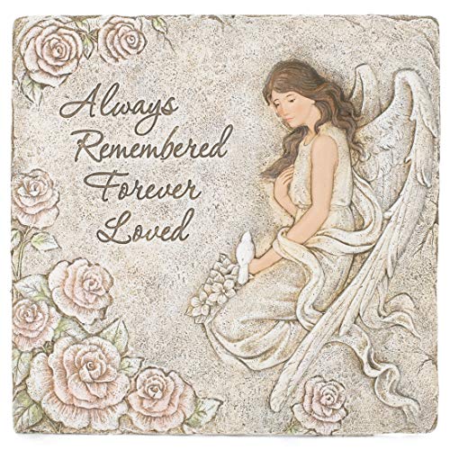 Roman 602095 Memorial Angel Stepping Stone 11.25-inch high