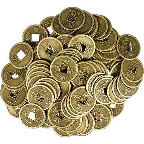 Kheops International The New Age Source Chinese Coins - Medium 20mm (Pk 25)