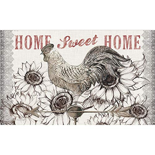 Lang Companies, Cardinal Rooster Doormat by Susan Winget