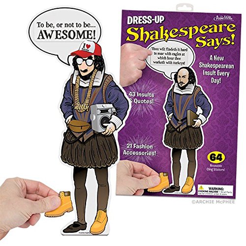 Archie Mcphee Dress-Up Shakespeare Says by Accoutrements
