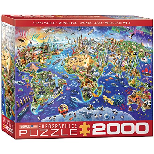 EuroGraphics (EURHR Crazy World 2000Piece Puzzle 2000Piece Jigsaw Puzzle (8220-5343)