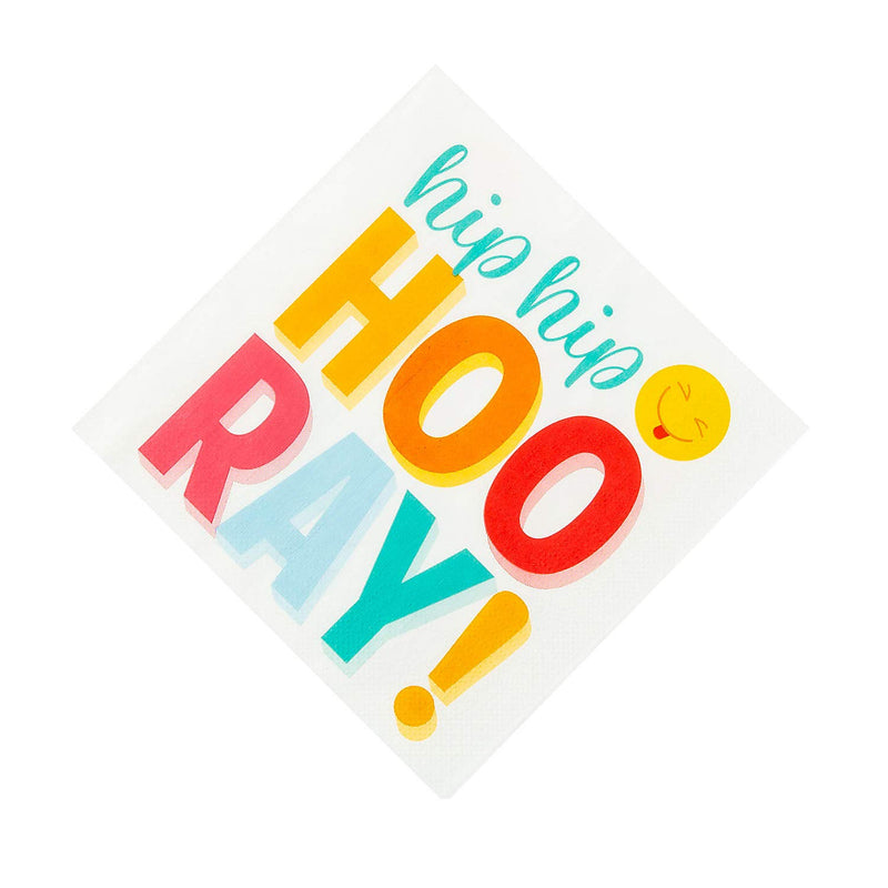 HAPPY DAY LUNCH NAPKIN - Party Supplies - 16 Pieces