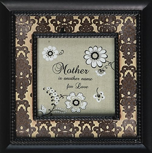 Pavilion Gift Company Modeles 88029, 6-Inch X 6-Inch Photo Frame, Holds 3-Inch X 3-Inch Photo, Mother Sentiment
