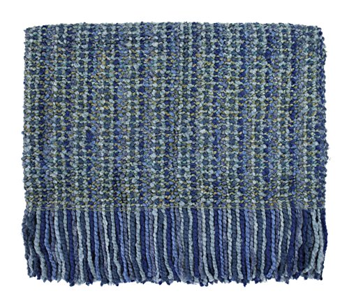 Bedford Cottage, LLC Kennebunk Collections Stria 40" x 70" Throw, Waterfall