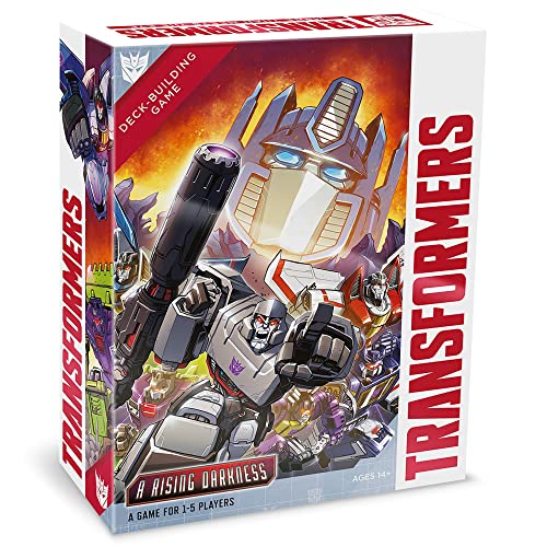 Renegade Game Studios Store Transformers Deck-Building Game: A Rising Darkness Expansion - Standalone Expansion, Ages 14+, 1-5 Players, 45-90 Min