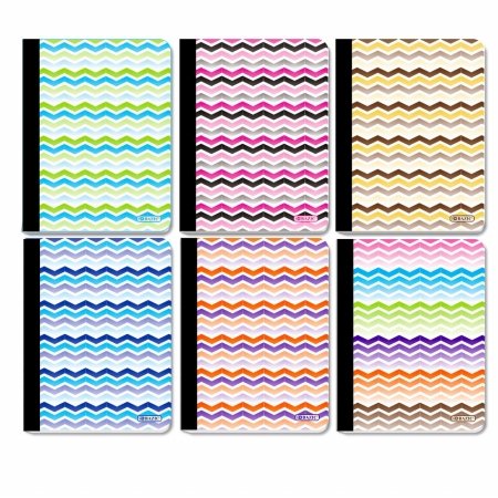 Bazic Products 5493-48 Chevron Composition Book - 100 ct.